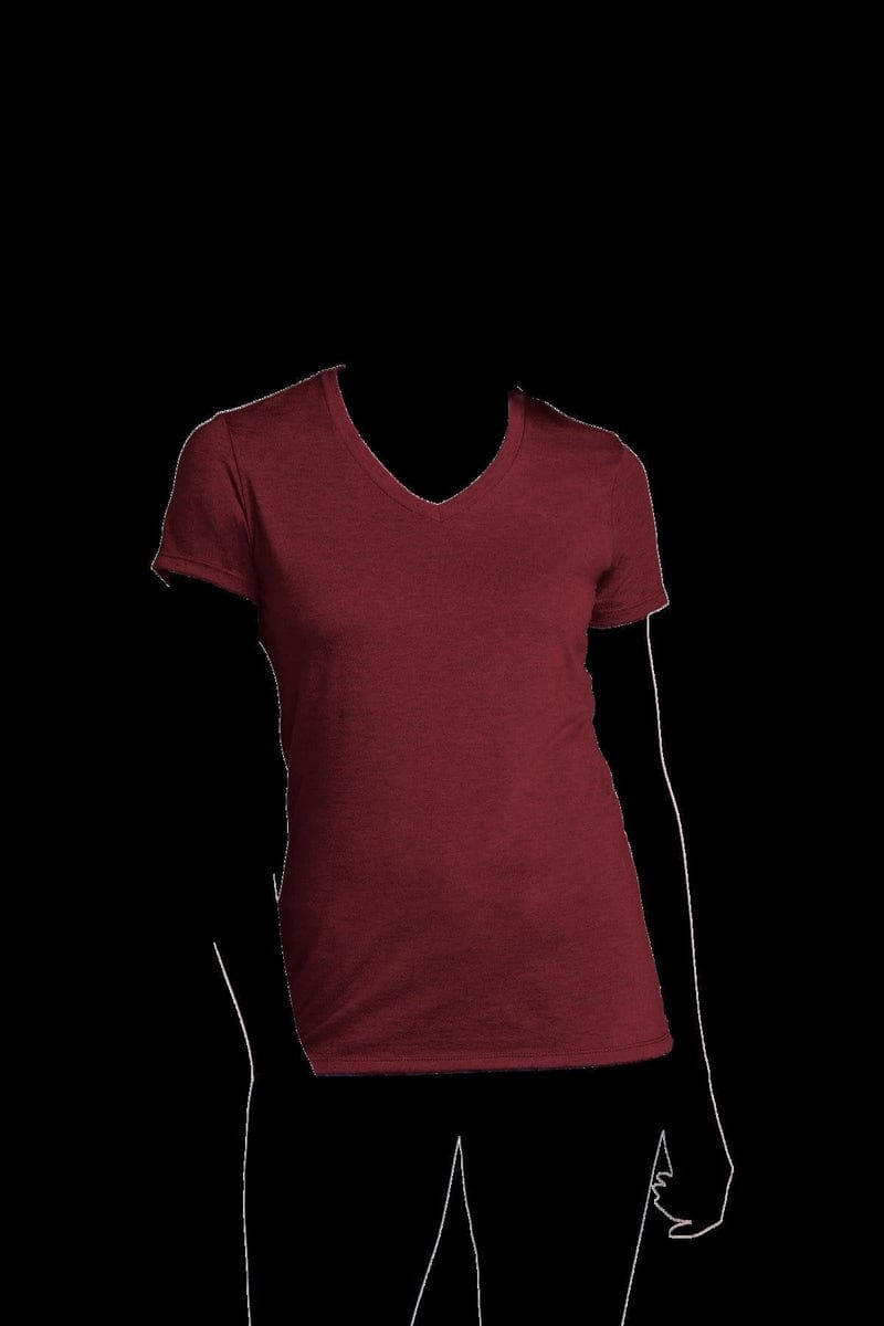 Allmade Women's Tri-Blend V-Neck Tee AL2018 in 