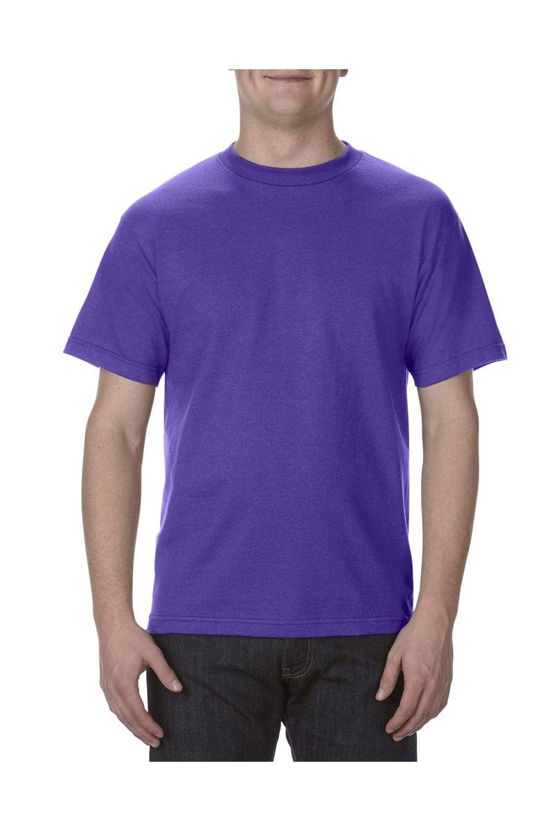 Alstyle Apparel AAA T Shirt 1301 Men's Plain Blank Short Sleeve T Shirts  S-5XL