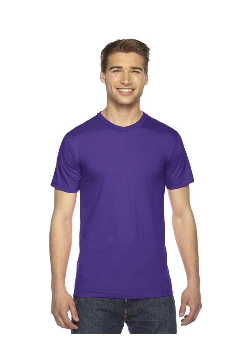 American Apparel 2001W: Unisex Fine Jersey Short-Sleeve T-Shirt 