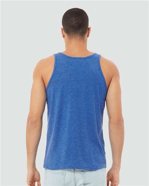BC3484 Unisex Triblend Tank in 