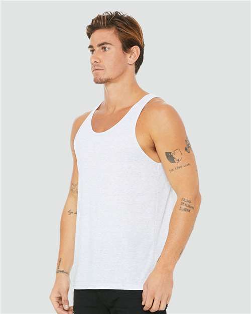 BC3484 Unisex Triblend Tank in 