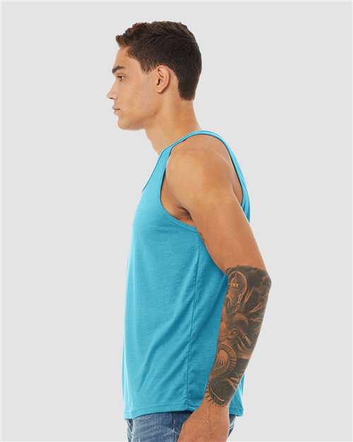 BC3484 Unisex Triblend Tank in 