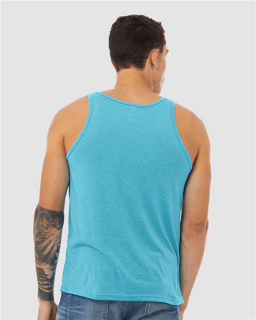 BC3484 Unisex Triblend Tank in 