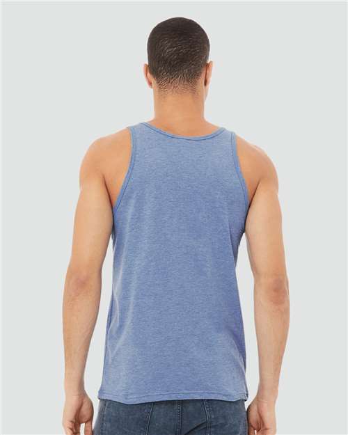 BC3484 Unisex Triblend Tank in 