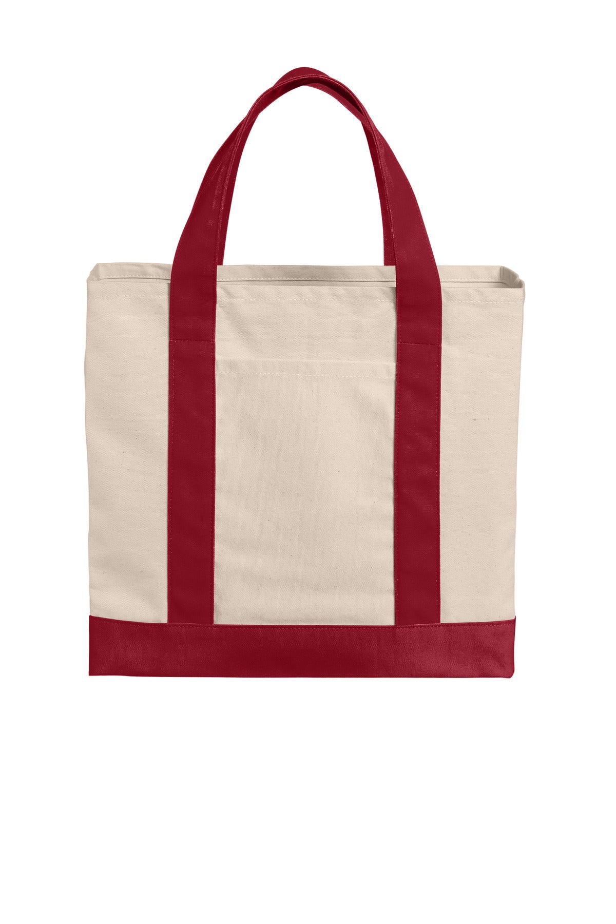 Port Authority ®  Cotton Canvas Two-Tone Tote BG429