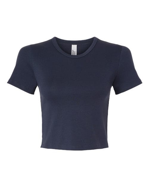 BR210 Women's Baby Rib Cropped Tee in 