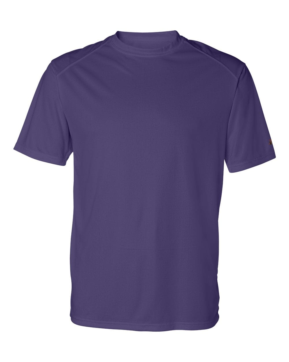 Badger 4120 Men's B-Core Sport Shoulders T-Shirt in Purple