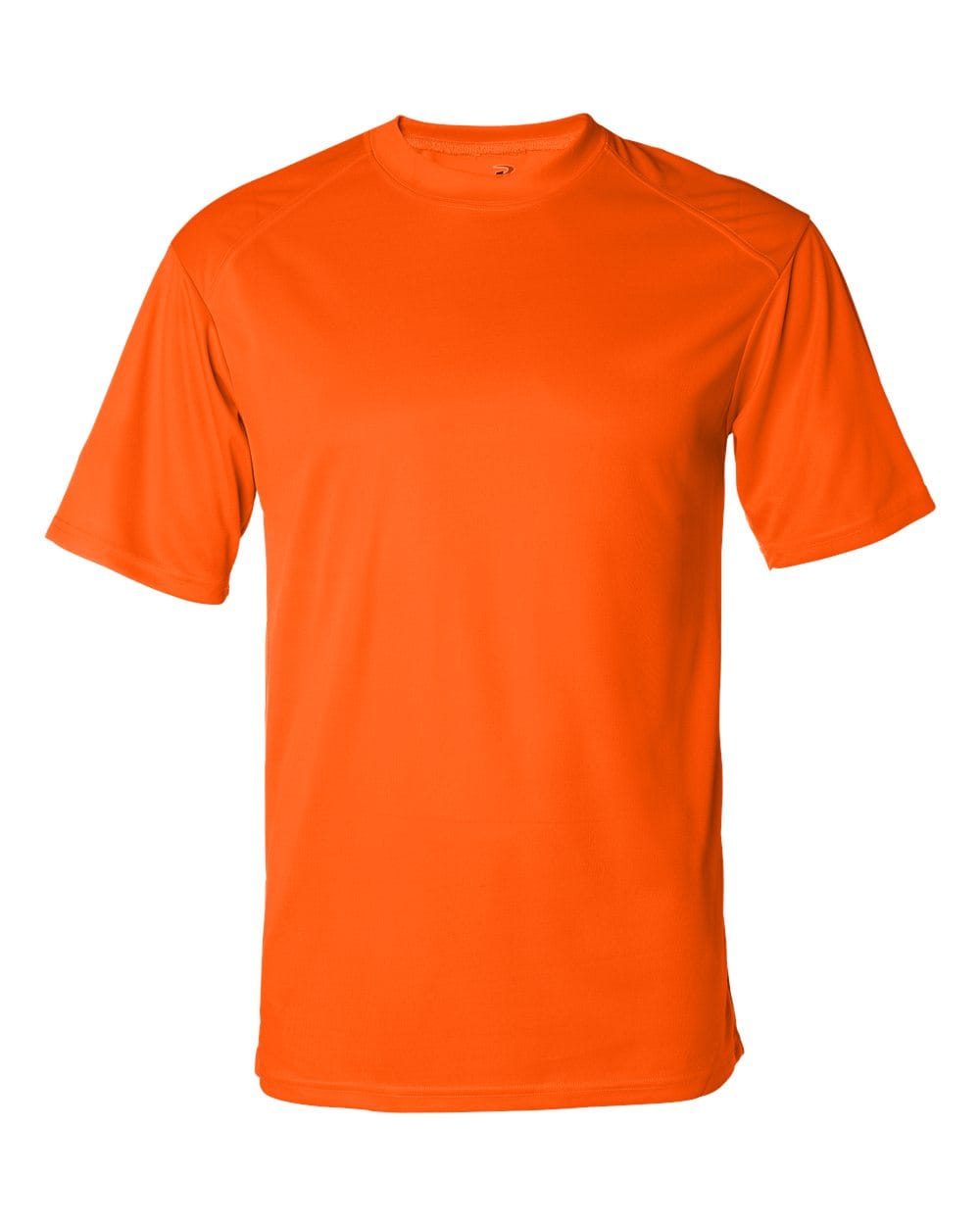 Badger 4120 Men's B-Core Sport Shoulders T-Shirt in Safety Orange