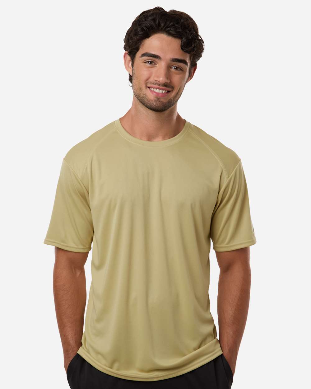 Badger 4120 Men's B-Core Sport Shoulders T-Shirt in Vegas Gold