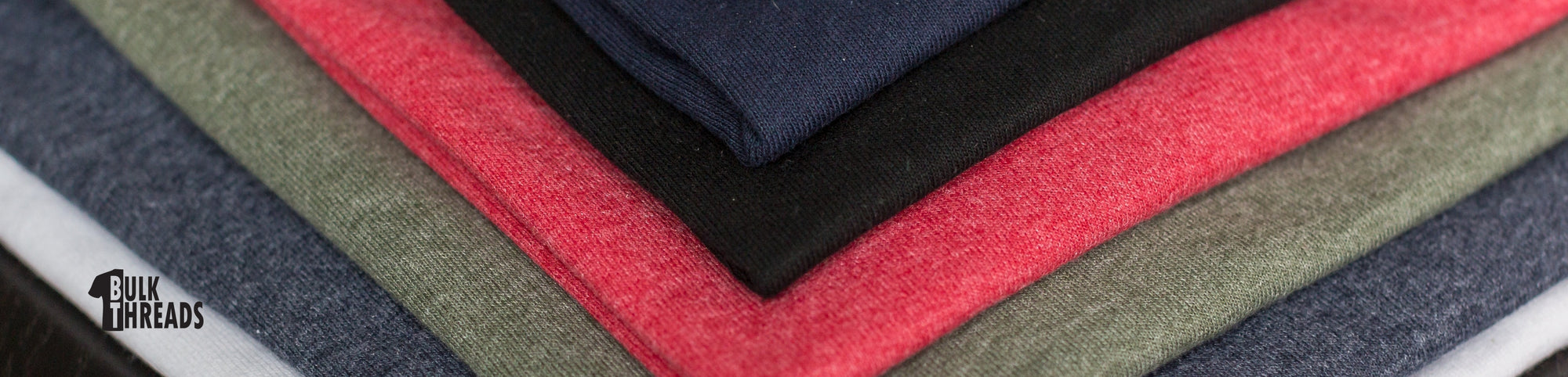 Stack of neatly folded shirts