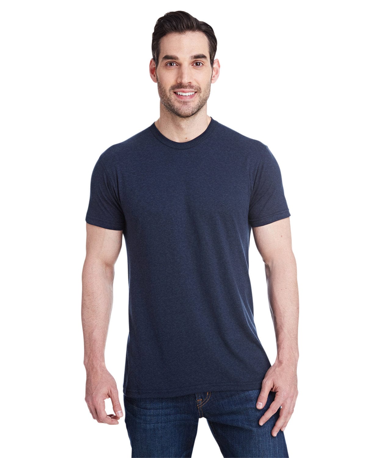 Bayside 5710: Unisex Triblend T-Shirt in Tri Midnight