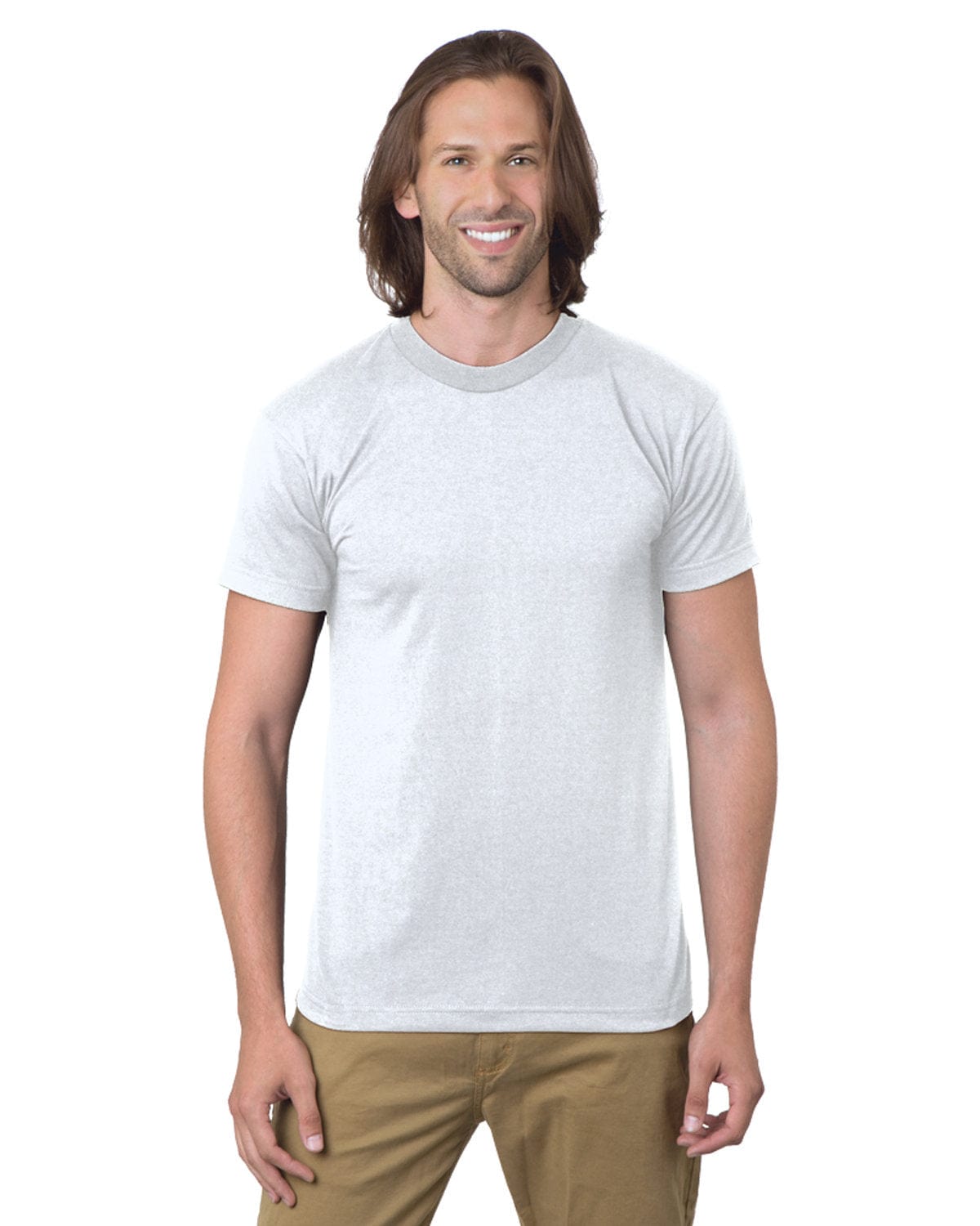 Bayside BA1701: Adult 5.4 oz., 50/50 T-Shirt
