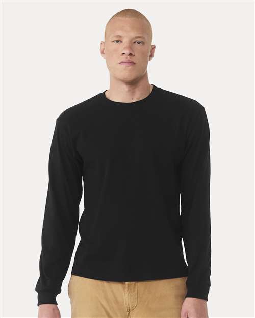 Bella Canvas 3511 6 oz. Heavyweight Long Sleeve Tee in Black