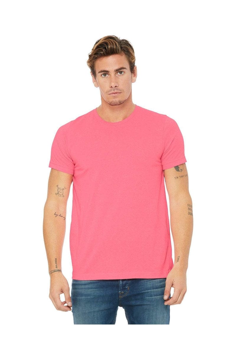 Bella + Canvas 3650 Unisex Poly-Cotton Short-Sleeve T‑Shirt in 