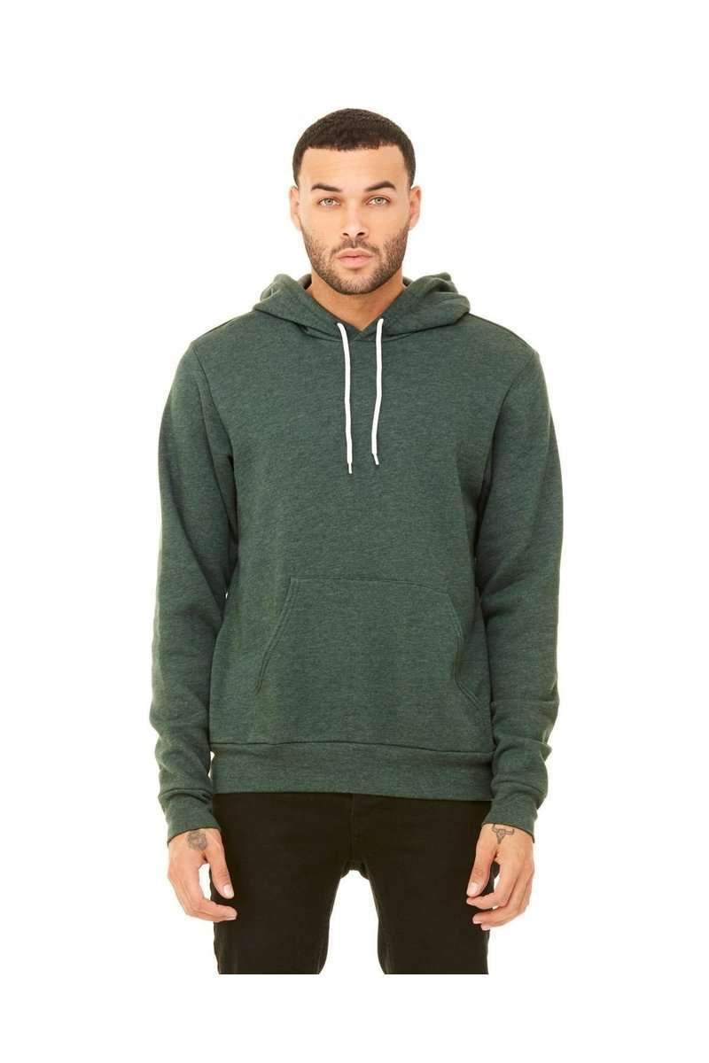 Bella + Canvas 3719 Wholesale Unisex Pullover Hoodie in 