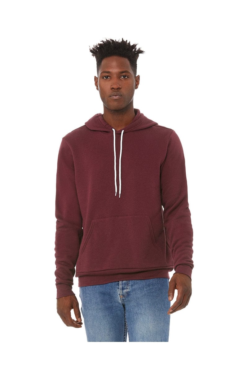 Bella + Canvas 3719 Wholesale Unisex Pullover Hoodie in 
