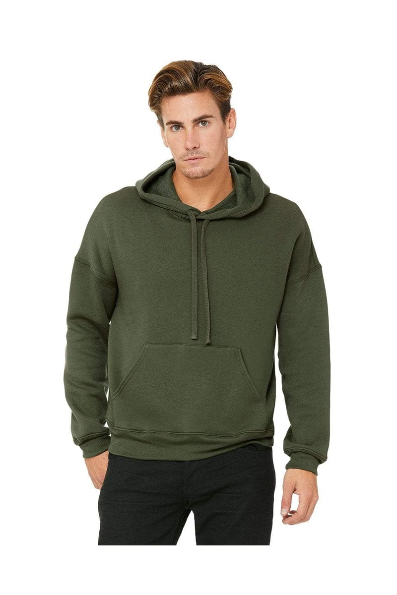Bella Canvas 3729: Unisex Sponge Fleece Pullover DTM Hoodie in 