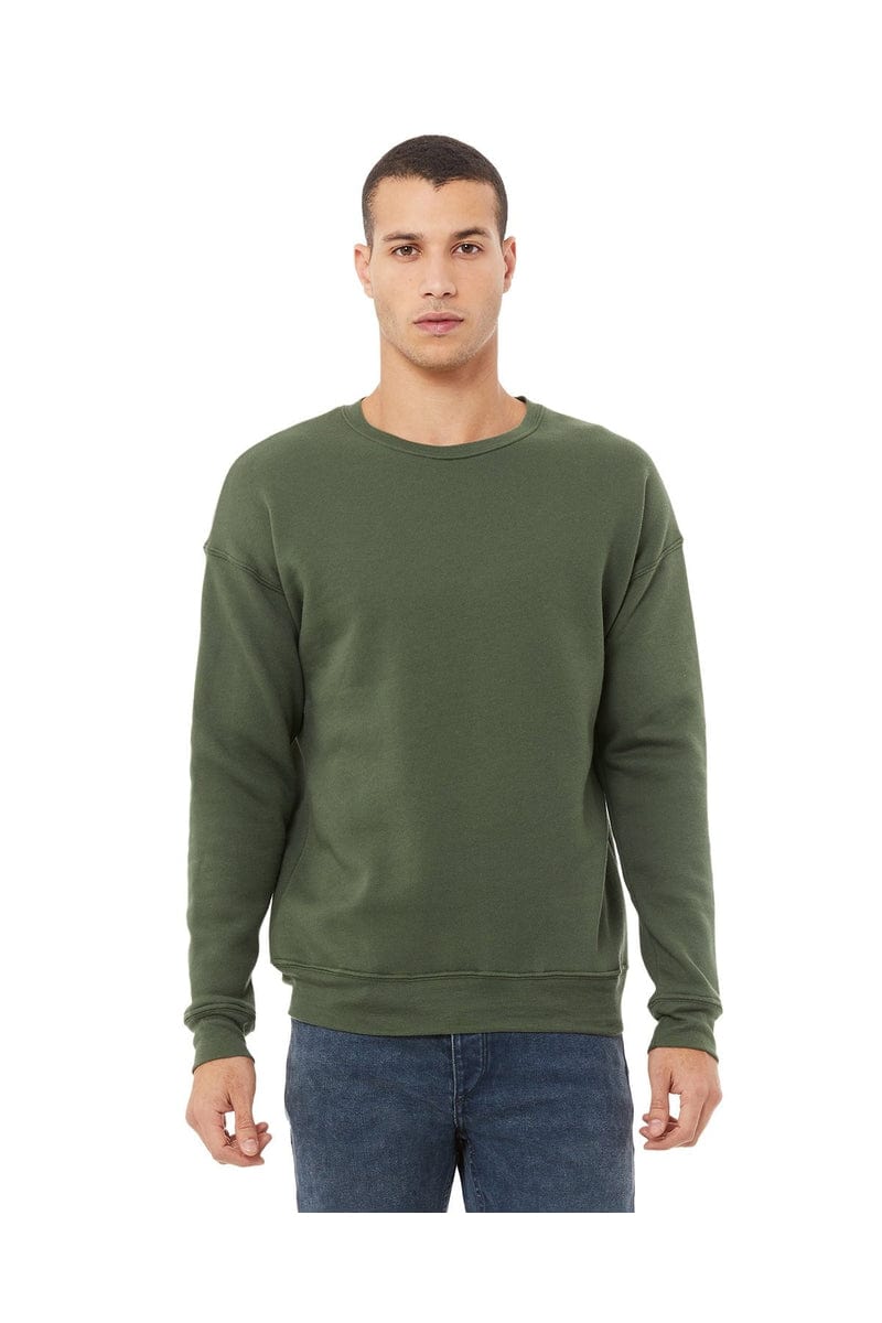 Bella Canvas 3945: Unisex Sponge Fleece Drop Shoulder Sweatshirt in 