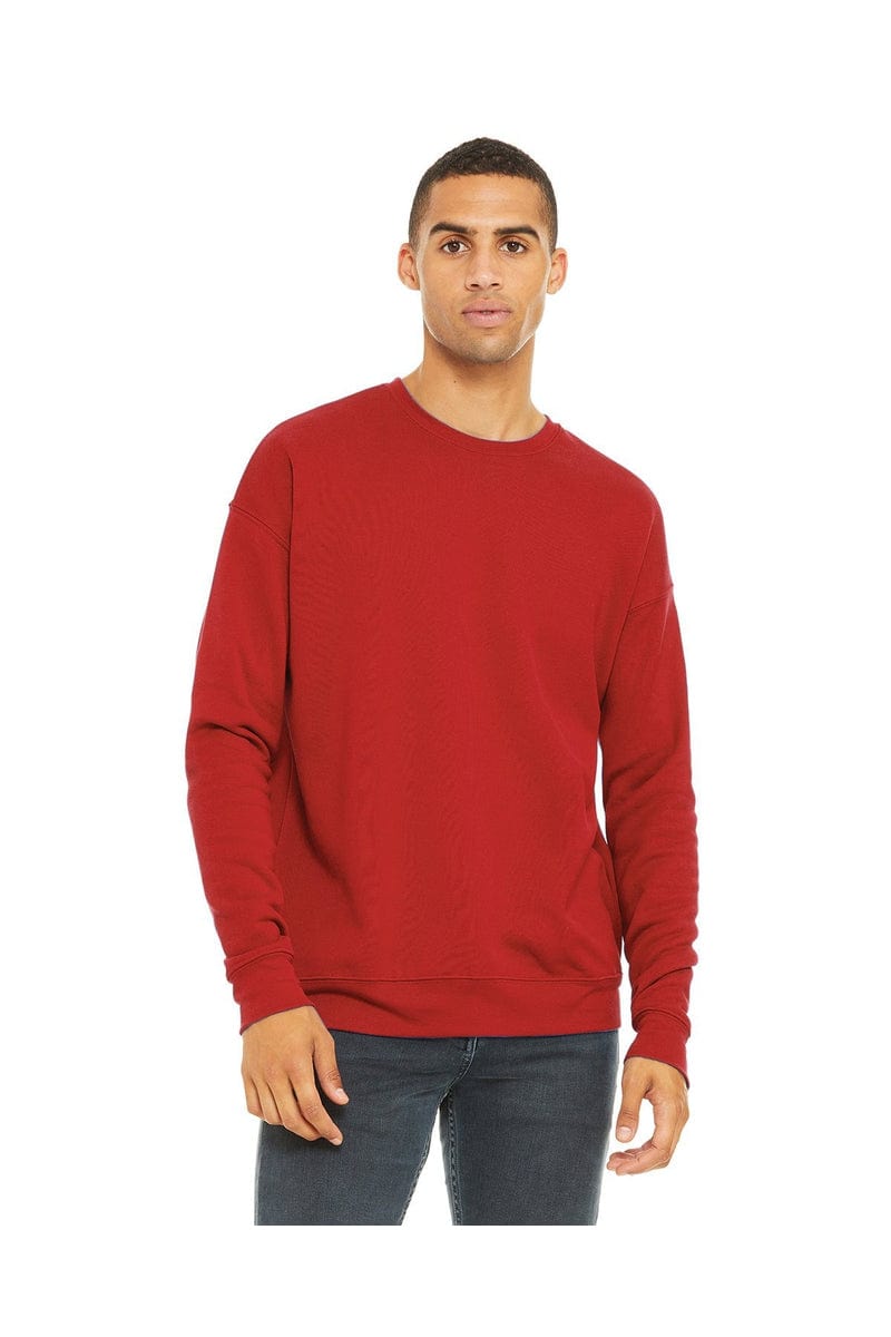 Bella Canvas 3945: Unisex Sponge Fleece Drop Shoulder Sweatshirt in 
