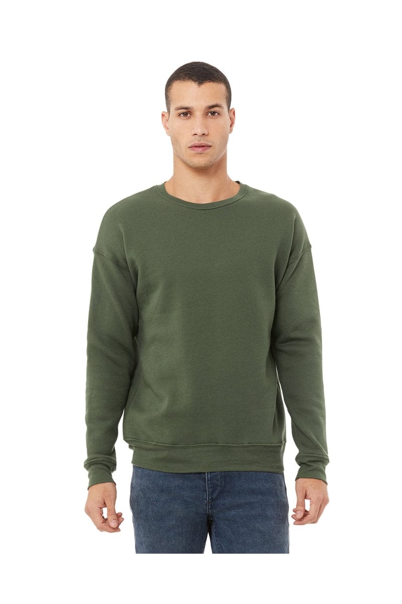 Bella Canvas 3945: Unisex Sponge Fleece Drop Shoulder Sweatshirt in 