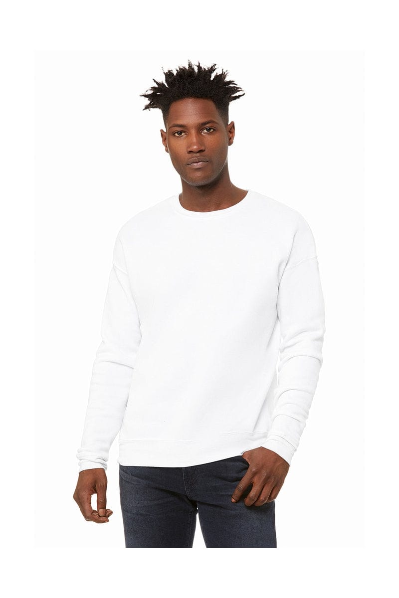 Bella Canvas 3945: Unisex Sponge Fleece Drop Shoulder Sweatshirt in 