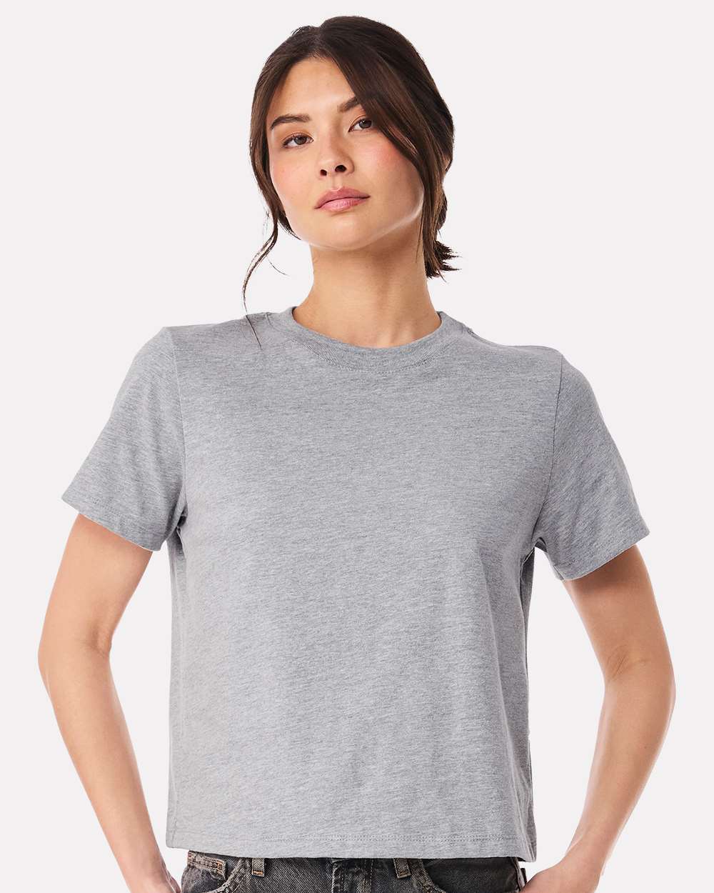 Bella Canvas 12702 XS / Athletic Heather Bella Canvas 6110 Women's 6 oz Heavyweight Tee