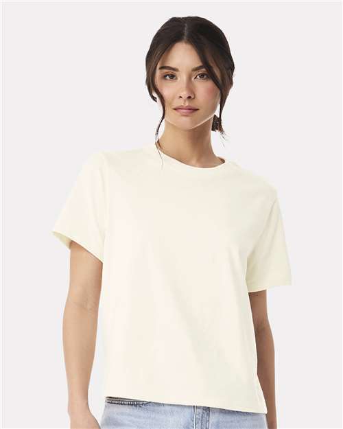 Bella Canvas 6110 Women's 6 oz Heavyweight Tee in Natural