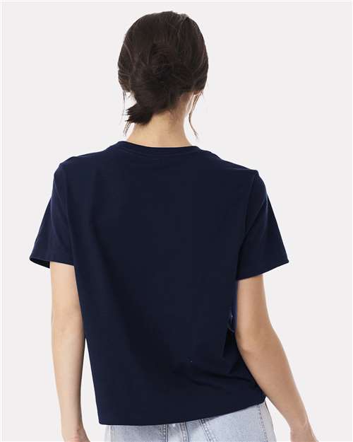 Bella Canvas 6110 Women's 6 oz Heavyweight Tee in Navy