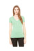 Bella + Canvas 8435: Ladies Deep V-Neck Triblend T-Shirt