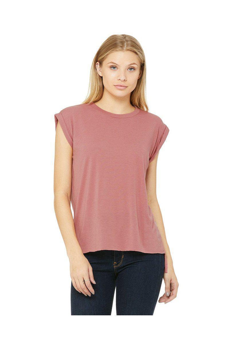Bella + Canvas 8804: Ladies' Flowy Muscle T-Shirt in 