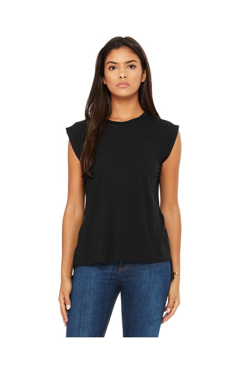 Bella + Canvas 8804: Ladies' Flowy Muscle T-Shirt in 