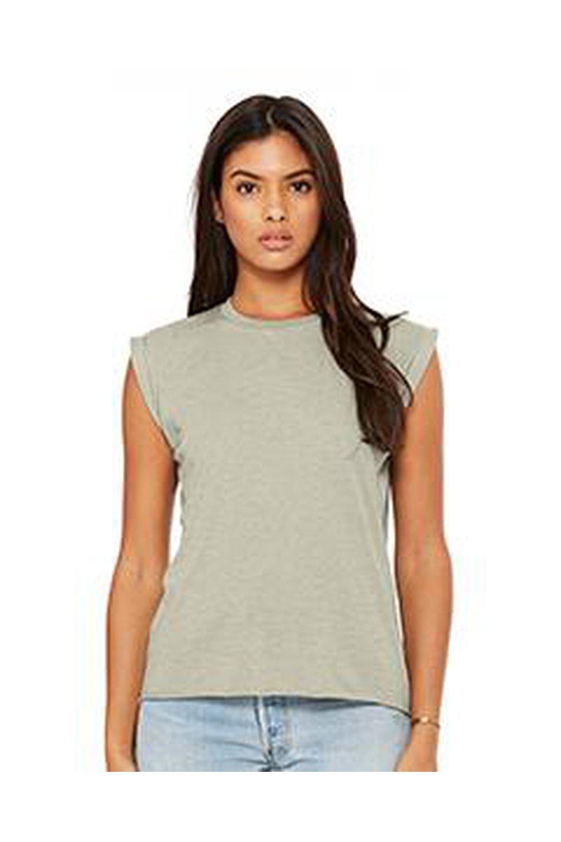 Bella + Canvas 8804: Ladies' Flowy Muscle T-Shirt in 
