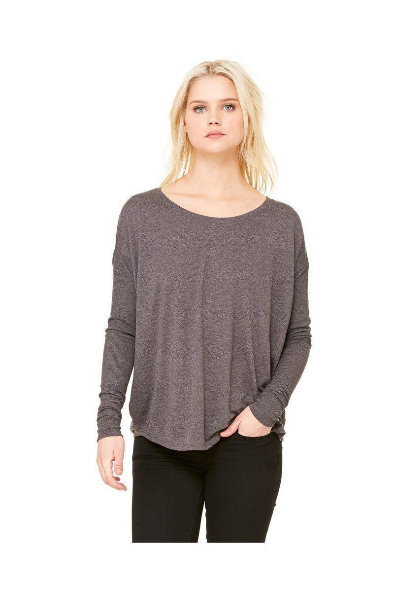 Bella + Canvas 8852: Ladies' Flowy Long-Sleeve T Shirt in 