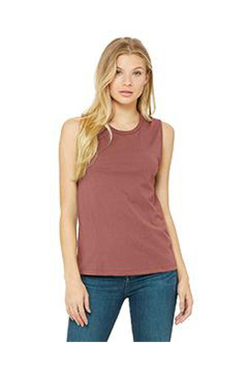 Bella + Canvas B6003: Ladies' Jersey Muscle Tank in 