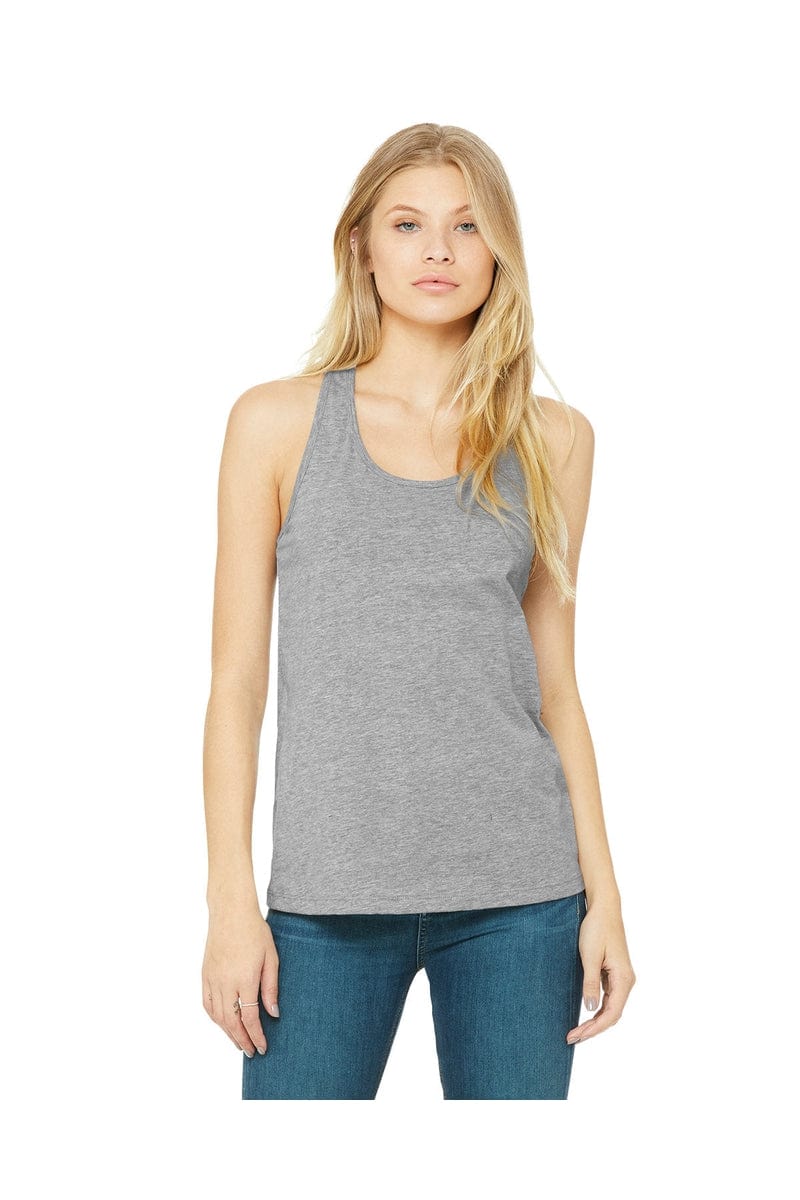 Bella + Canvas B6008: Ladies' Jersey Racerback Tank in 