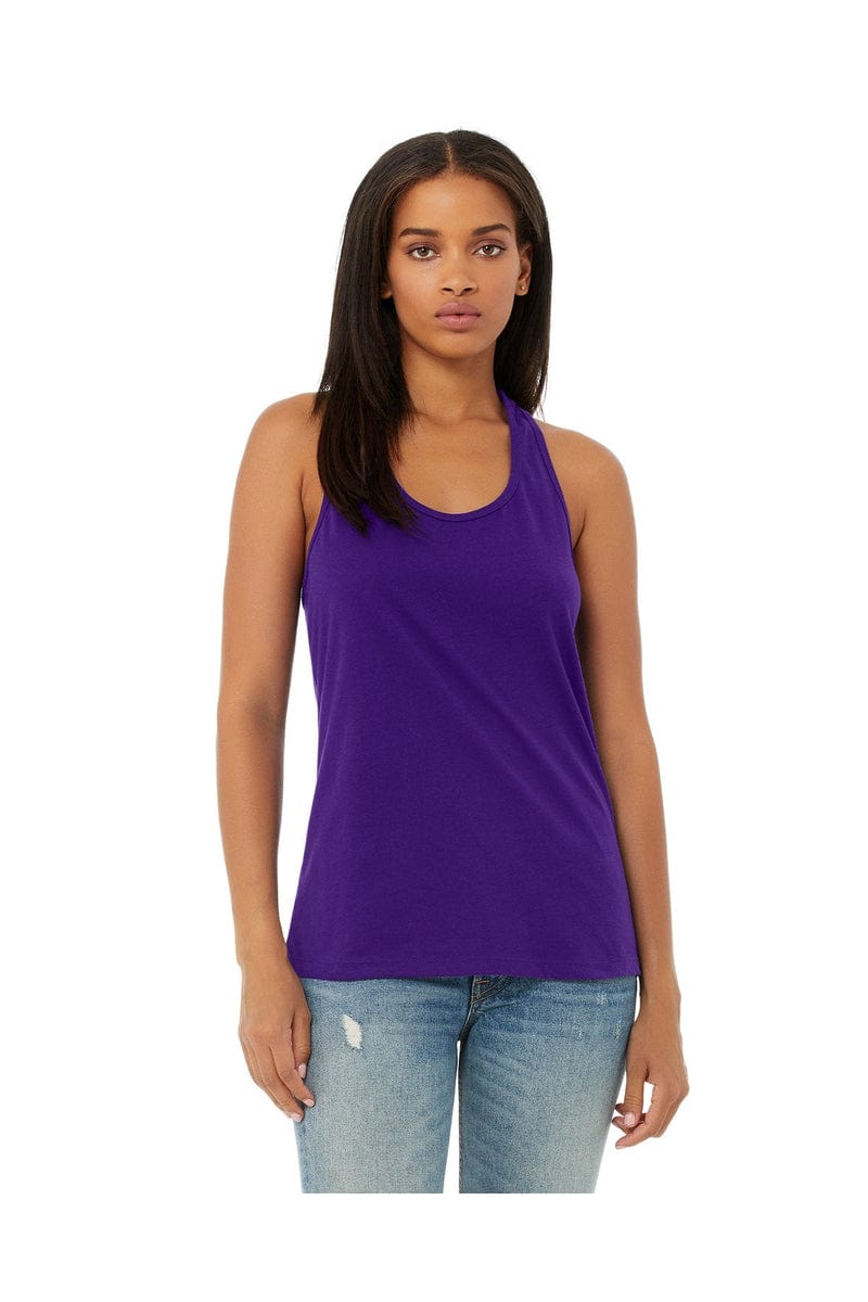 Bella + Canvas B6008: Ladies' Jersey Racerback Tank in 