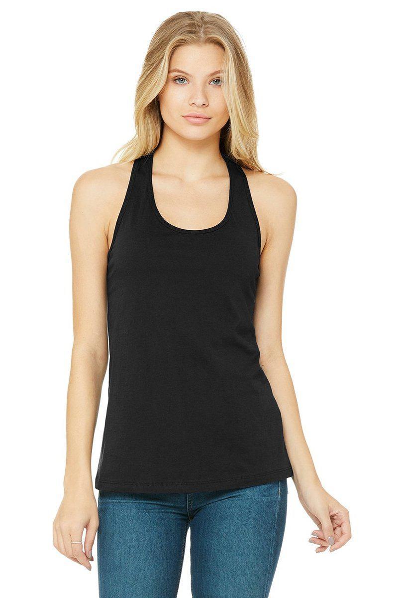 Bella + Canvas B6008: Ladies' Jersey Racerback Tank in 
