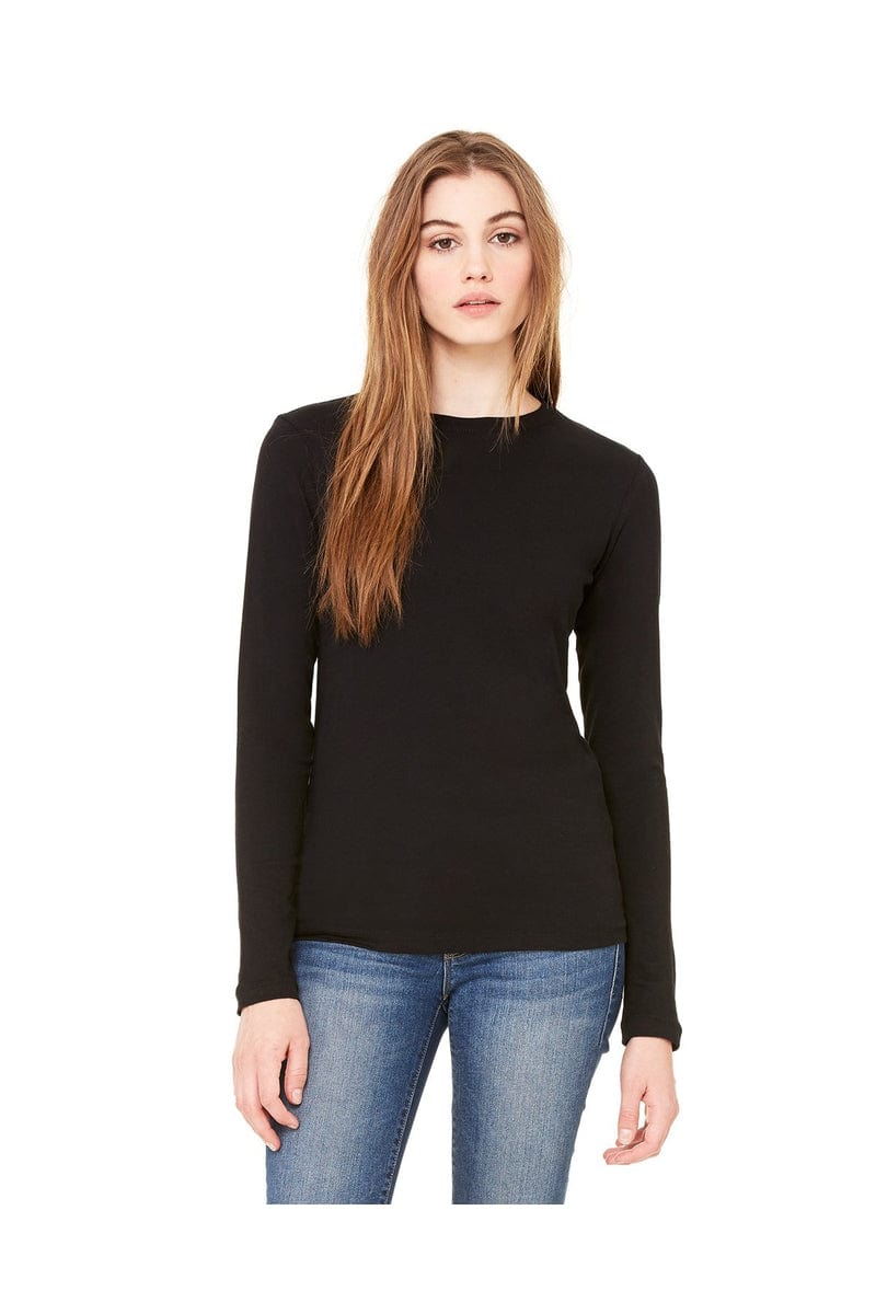 Bella + Canvas B6500: Ladies' Jersey Long Sleeve T-Shirt in 