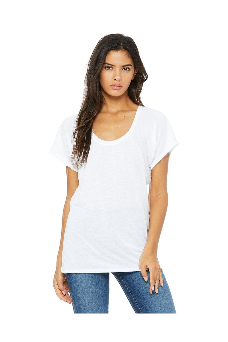 Bella + Canvas B8801: Ladies' Flowy Raglan T-Shirt in 