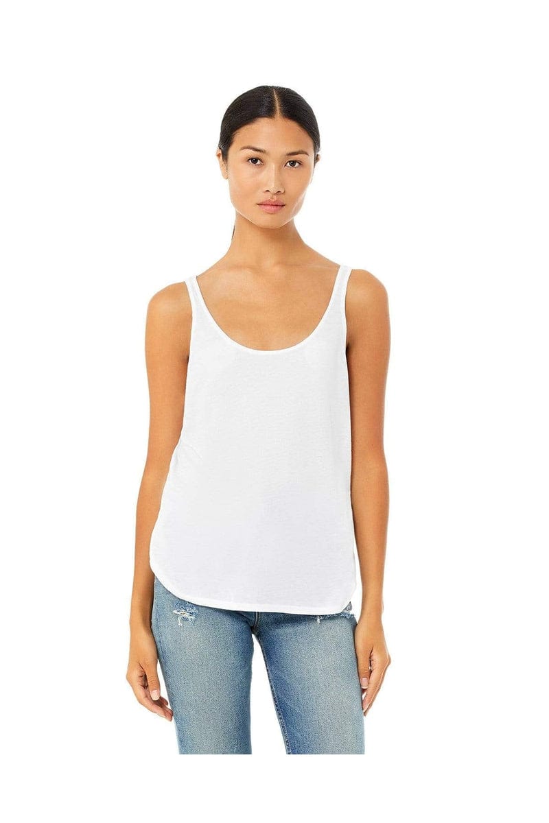 Bella + Canvas B8802: Flowy Side Slit Tank in 