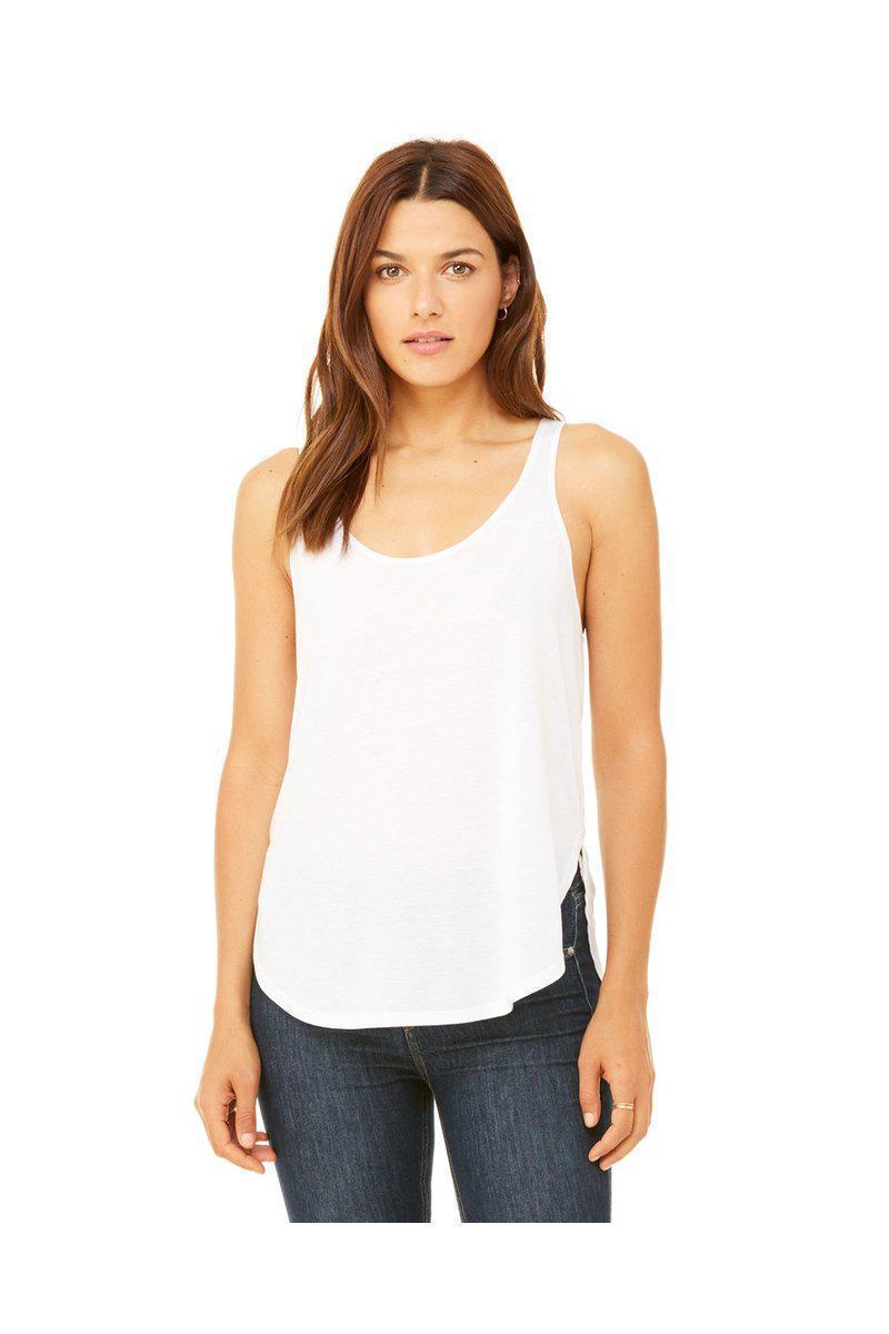 Bella + Canvas B8802: Flowy Side Slit Tank in 