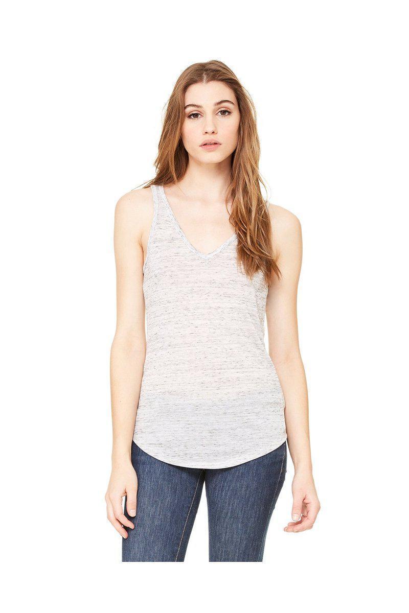 Bella + Canvas B8805: Ladies' Flowy V-Neck Tank in 