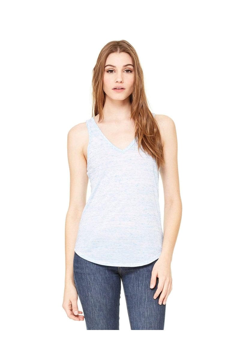 Bella + Canvas B8805: Ladies' Flowy V-Neck Tank in 