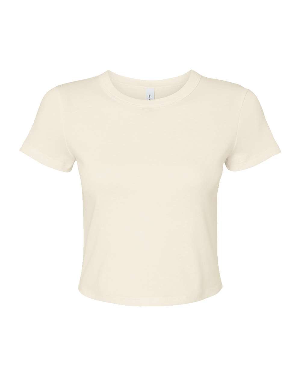 Bella+Canvas 1010 Women's Micro Rib Baby Tee in 