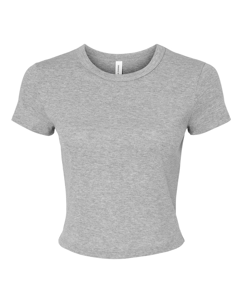 Bella+Canvas 1010 Women's Micro Rib Baby Tee in 