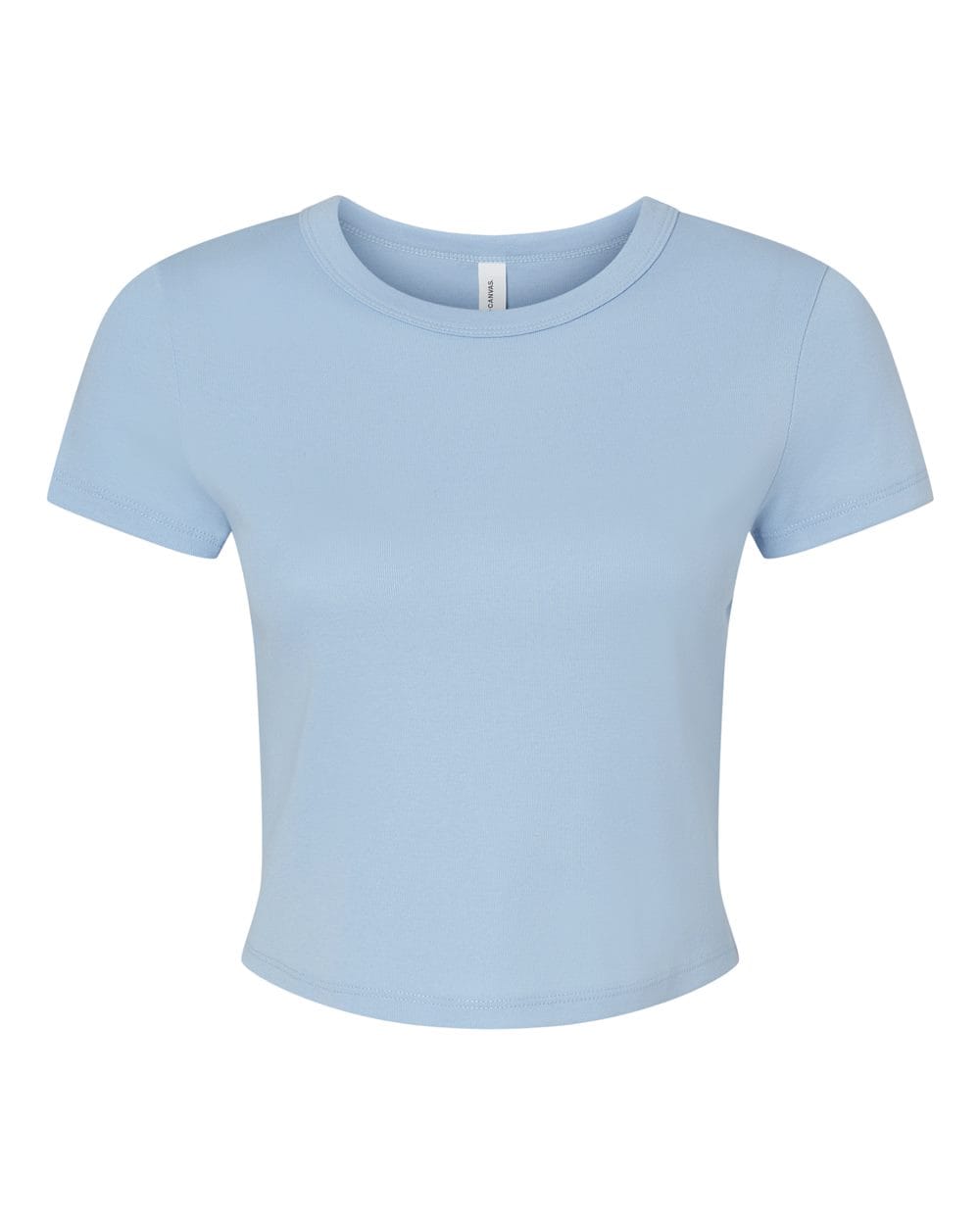 Bella+Canvas 1010 Women's Micro Rib Baby Tee in 