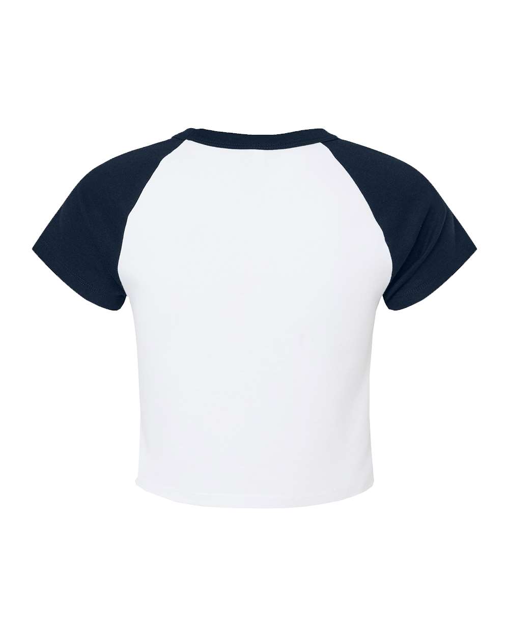 Bella+Canvas 1201 Women's Micro Rib Raglan Baby Tee in 
