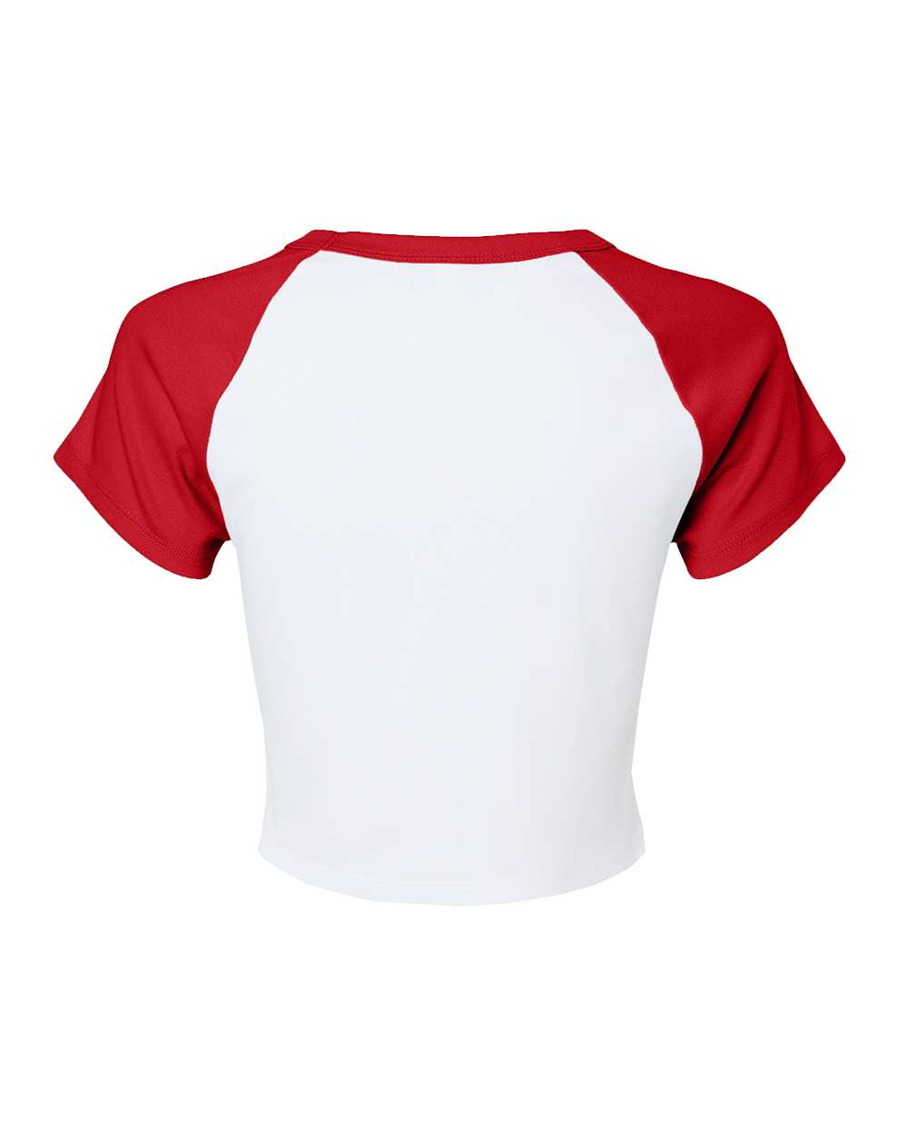 Bella+Canvas 1201 Women's Micro Rib Raglan Baby Tee in 
