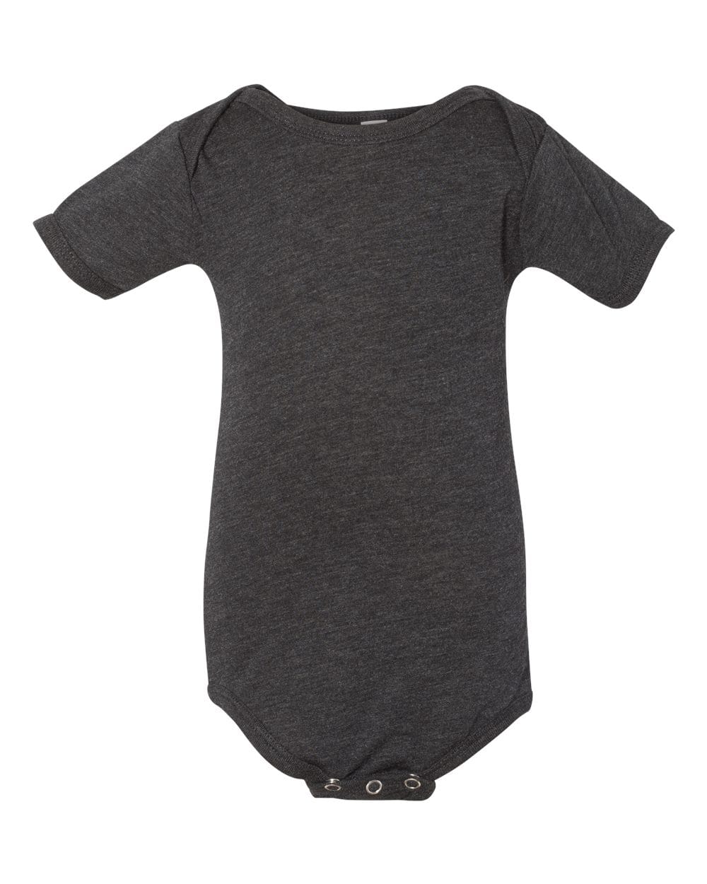 Bella+Canvas 134B Infant Triblend One Piece in Charcoal Black Triblend