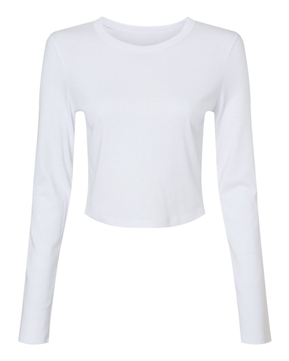 Bella+Canvas 1501 Women's Micro Rib Long Sleeve Baby Tee in 